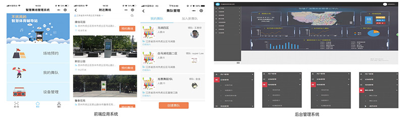 智慧广场舞系统的后台管理系统+前端应用系统