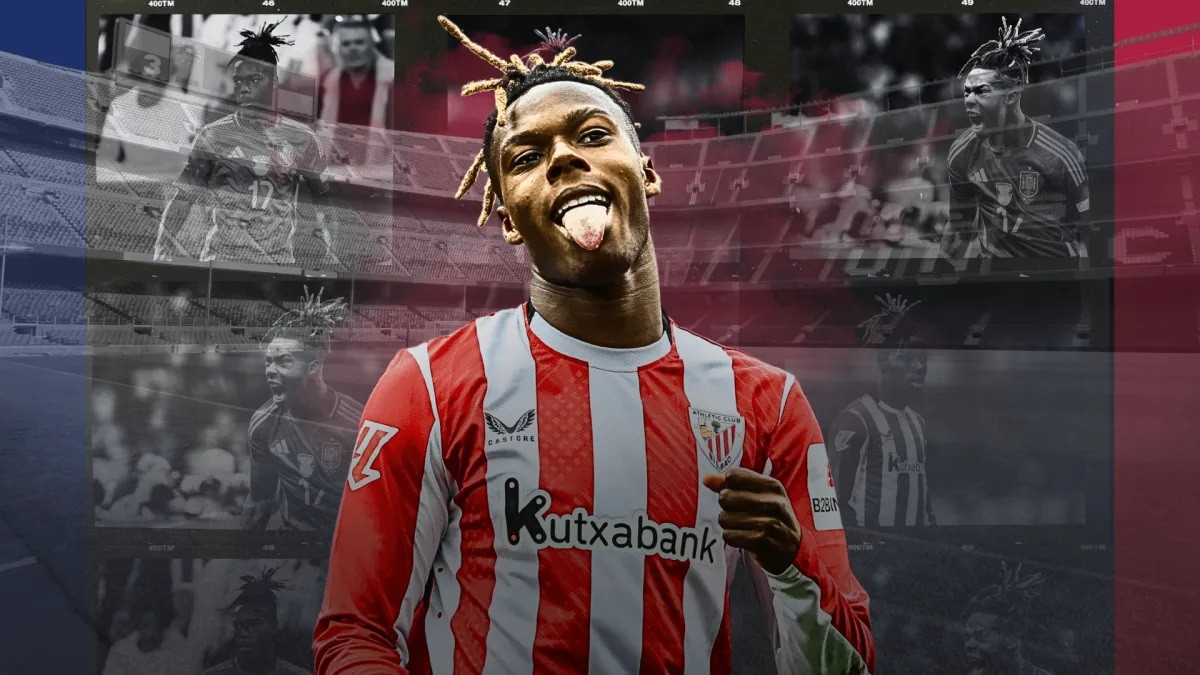 CLB Barcelona ký hợp đồng 6 năm với Nico Williams